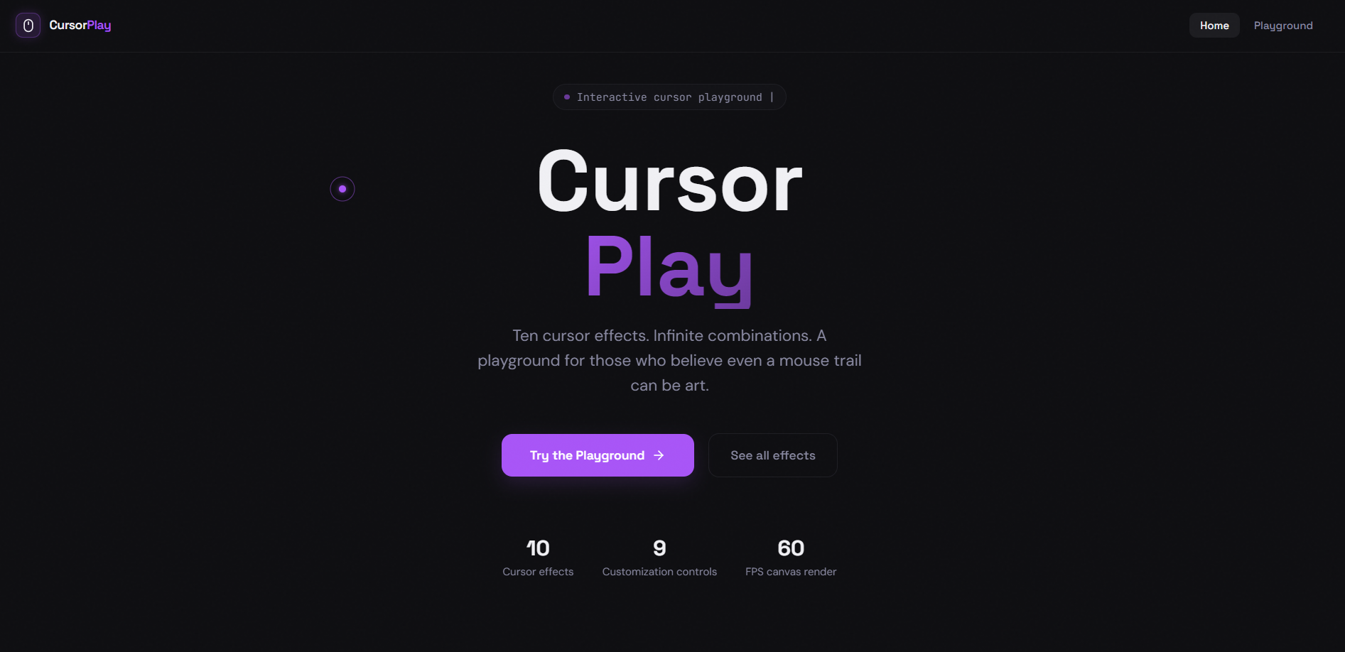 Cursor Play